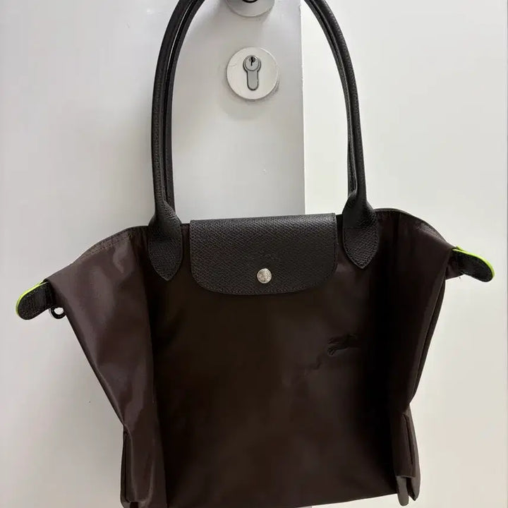 [BUNJANG] Longchamp Le Pliage L Shoulder Bag / 롱샴 르 플리아쥬 모카 L 숄더백