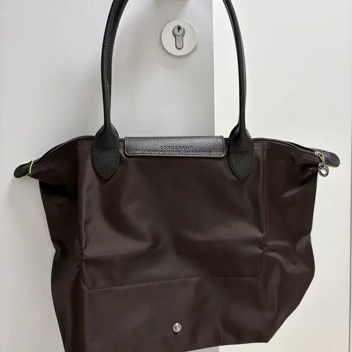 [BUNJANG] Longchamp Le Pliage L Shoulder Bag / 롱샴 르 플리아쥬 모카 L 숄더백