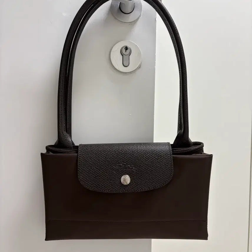 [BUNJANG] Longchamp Le Pliage L Shoulder Bag / 롱샴 르 플리아쥬 모카 L 숄더백
