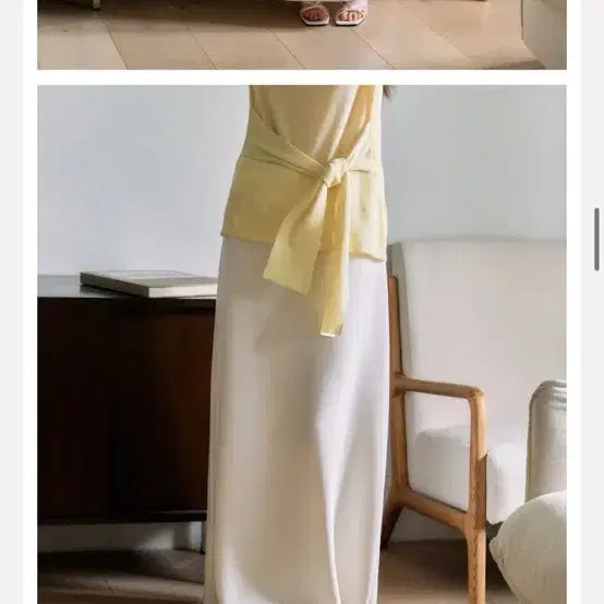 [BUNJANG] Eliotti Ivory Long Skirt / <새상품> 엘리오티 아이보리롱 스커트 판매합니다 7만