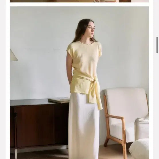 [BUNJANG] Eliotti Ivory Long Skirt / <새상품> 엘리오티 아이보리롱 스커트 판매합니다 7만