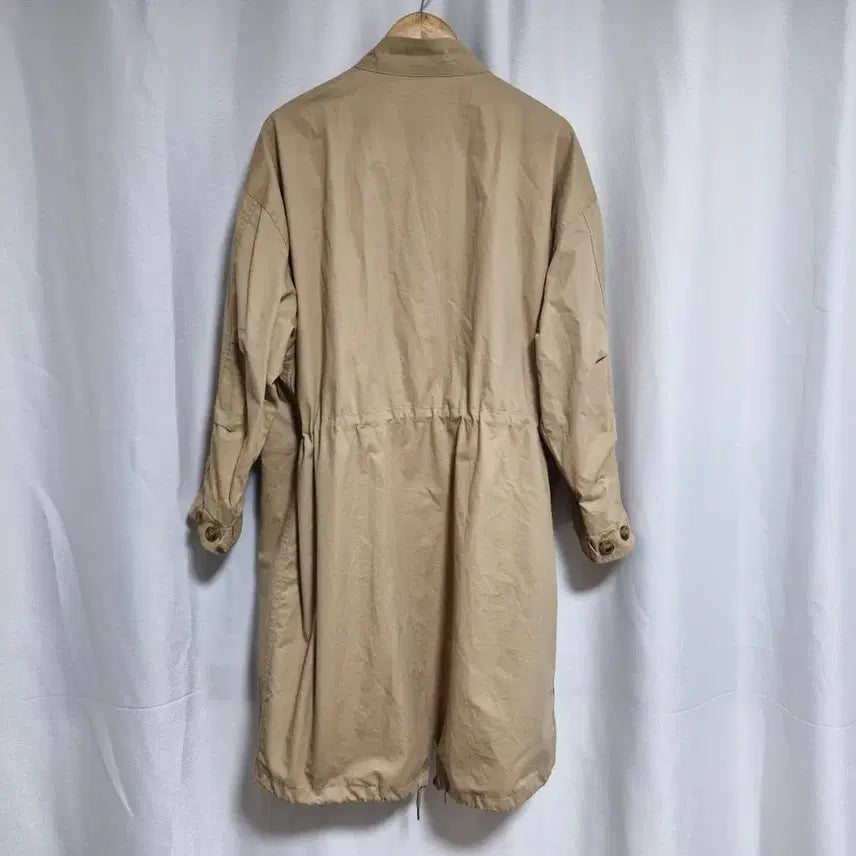 [BUNJANG] Simple Beige Long Field Jacket / simple beige 롱 야상