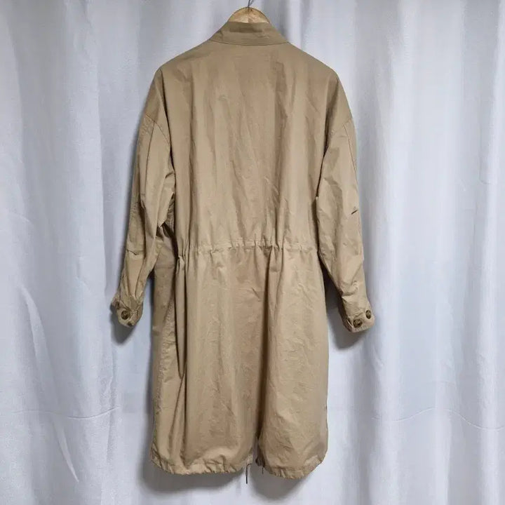 [BUNJANG] Simple Beige Long Field Jacket / simple beige 롱 야상