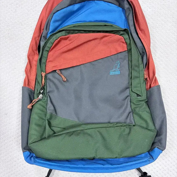 [BUNJANG] Kangol Multicolor Backpack Bag / 캉골 멀티컬러 백팩 가방