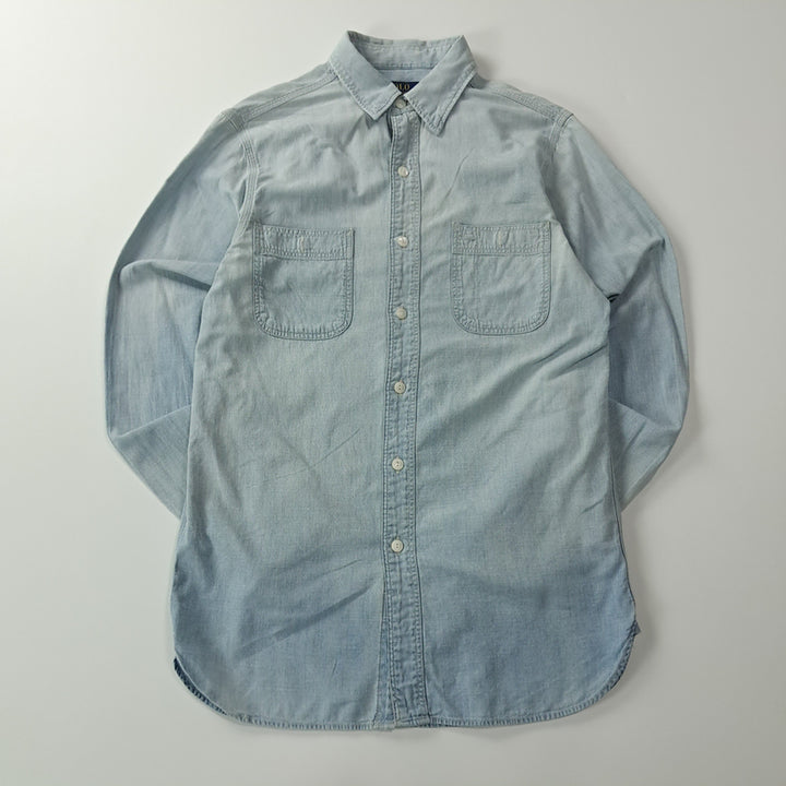 [BUNJANG] Polo Ralph Lauren RLYC Chambray Work Shirt / CK696 S 폴로 RLYC 요트클럽 샴브레이 워크 셔츠 남방