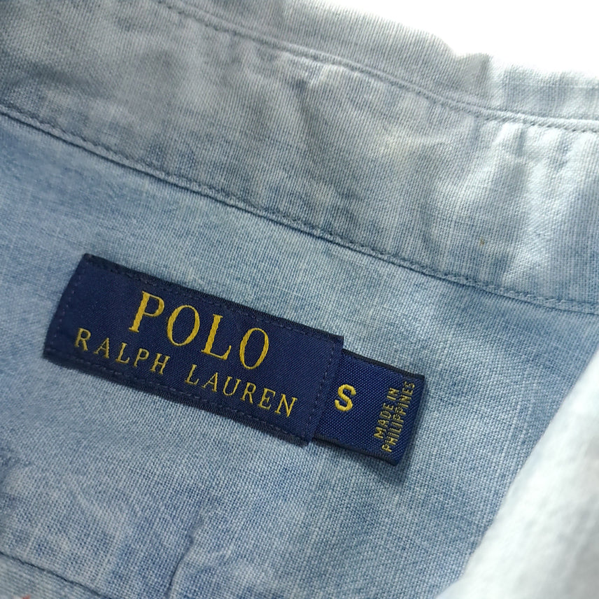 [BUNJANG] Polo Ralph Lauren RLYC Chambray Work Shirt / CK696 S 폴로 RLYC 요트클럽 샴브레이 워크 셔츠 남방