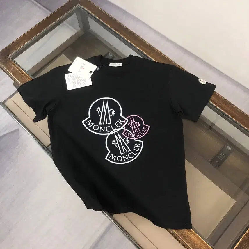 [BUNJANG] Moncler Logo Polo T-shirt / 몽클레어 로고 폴로 반팔 티셔츠 카라티셔츠 여름