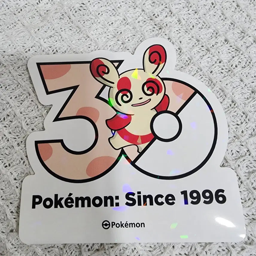 [BUNJANG] Pokemon 30th Anniversary Stickers / 포켓몬 30주년 스티커 얼루기 팝니다 :)