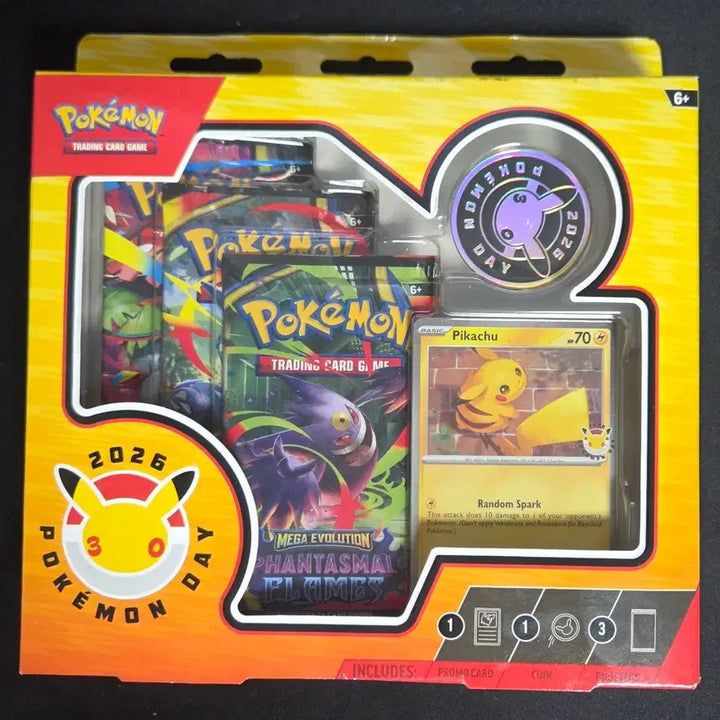 [BUNJANG] Pokemon 30th Anniversary North American Pokemon Day 2026 Collection Box (Sealed) / 북미 포켓몬카드 30주년 2026 포켓몬데이 컬렉션 박스 미개봉