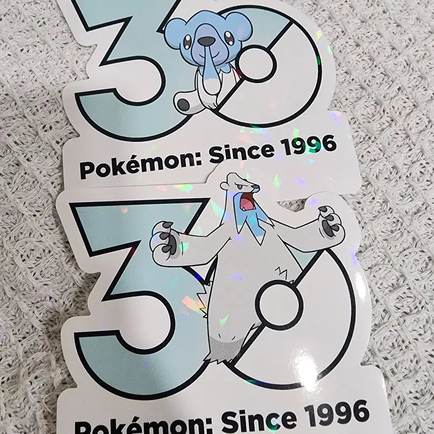 [BUNJANG] Pokemon 30th Anniversary Stickers / 포켓몬 30주년 스티커 코고미 , 툰베어 팝니다 :)