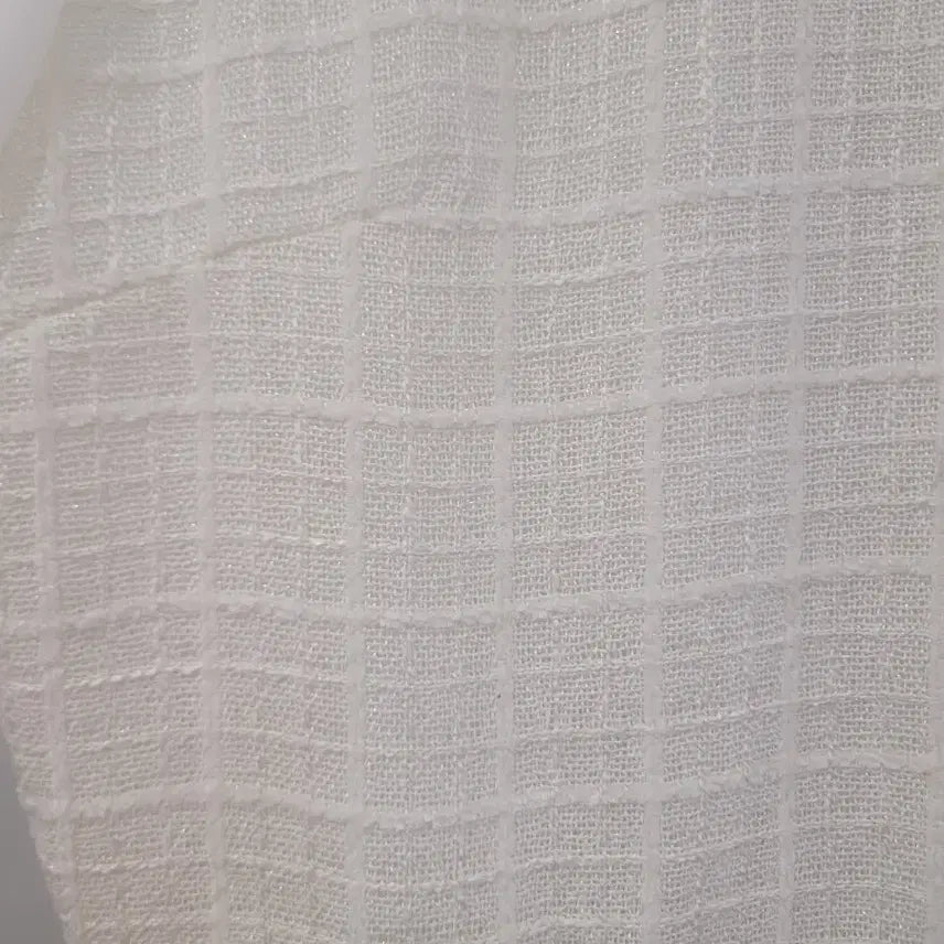 [BUNJANG] Sorry Too Much Love White See-Through Long Dress / 쏘리투머치러브 화이트 시스루 소매 원피스 55~55반 택달린새제품
