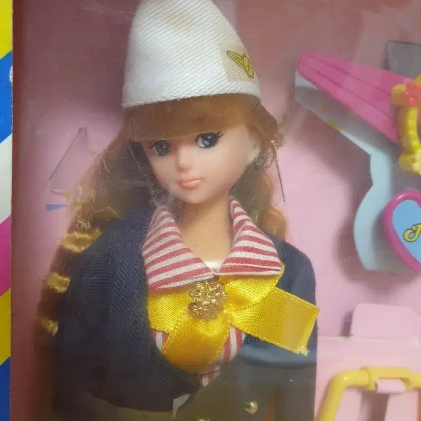 [BUNJANG] Mimi Toy Stewardess Anna Vintage Doll / 고전인형 빈티지인형 스튜어디스 안나