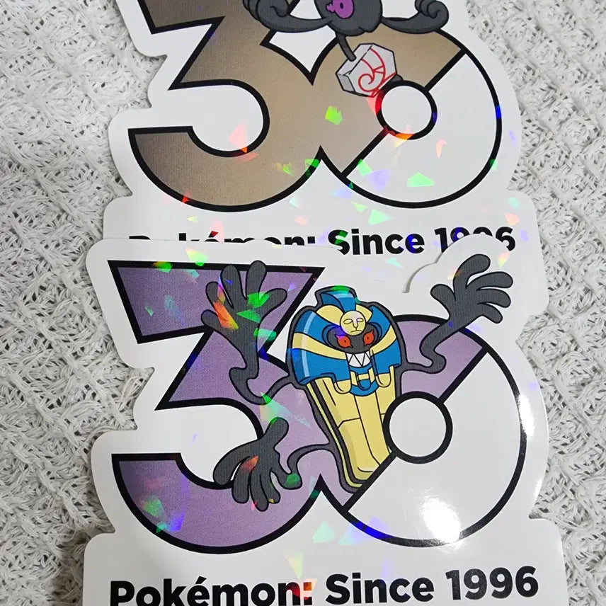 [BUNJANG] Pokemon 30th Anniversary Stickers: Desumasu (Galar) &amp; Desukan / 포켓몬 30주년 스티커 데스마스(가라르) , 데스니칸