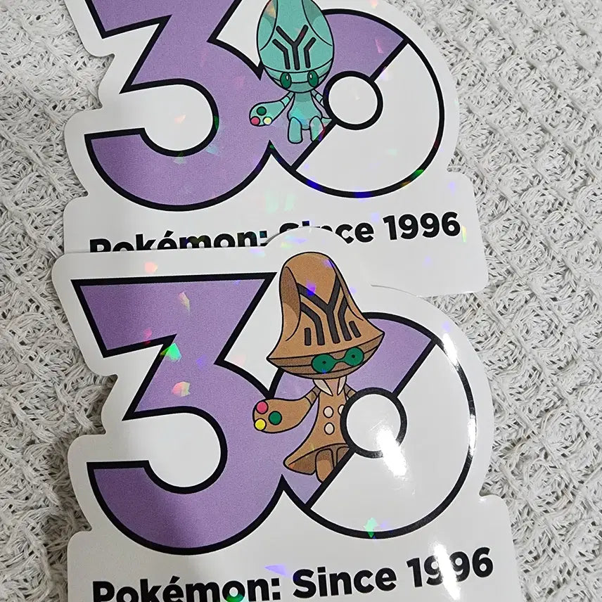 [BUNJANG] Pokemon 30th Anniversary Sticker Set / 포켓몬 30주년 스티커 리그레 , 벰크 세트 팝니다 :)