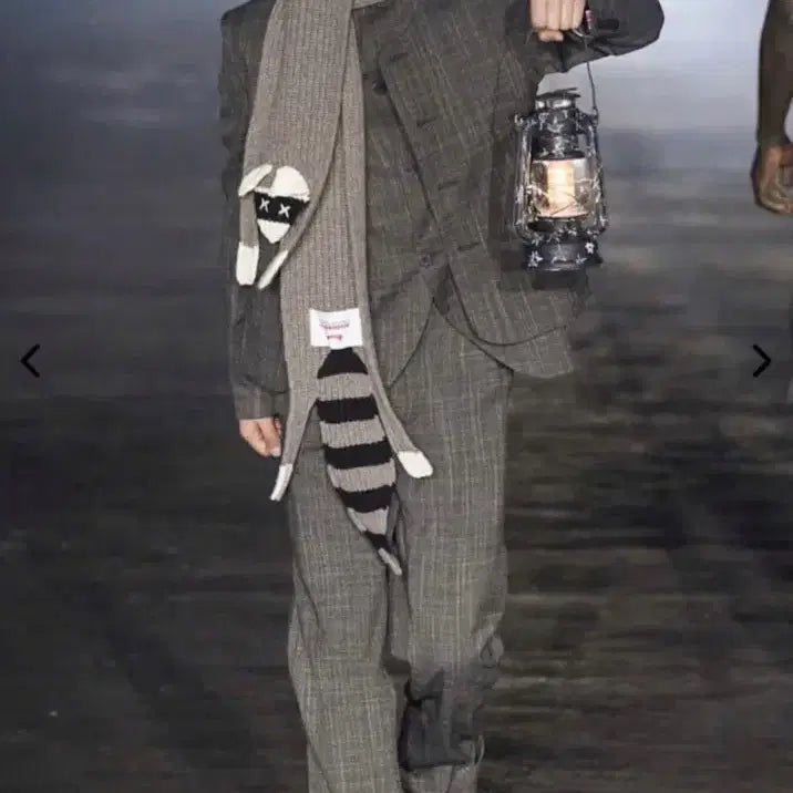 [BUNJANG] Rubber Boy 23FW Runway Tailored Check Slacks 30 / 러버보이 23fw 런웨이 테일러드 체크 슬렉스 30