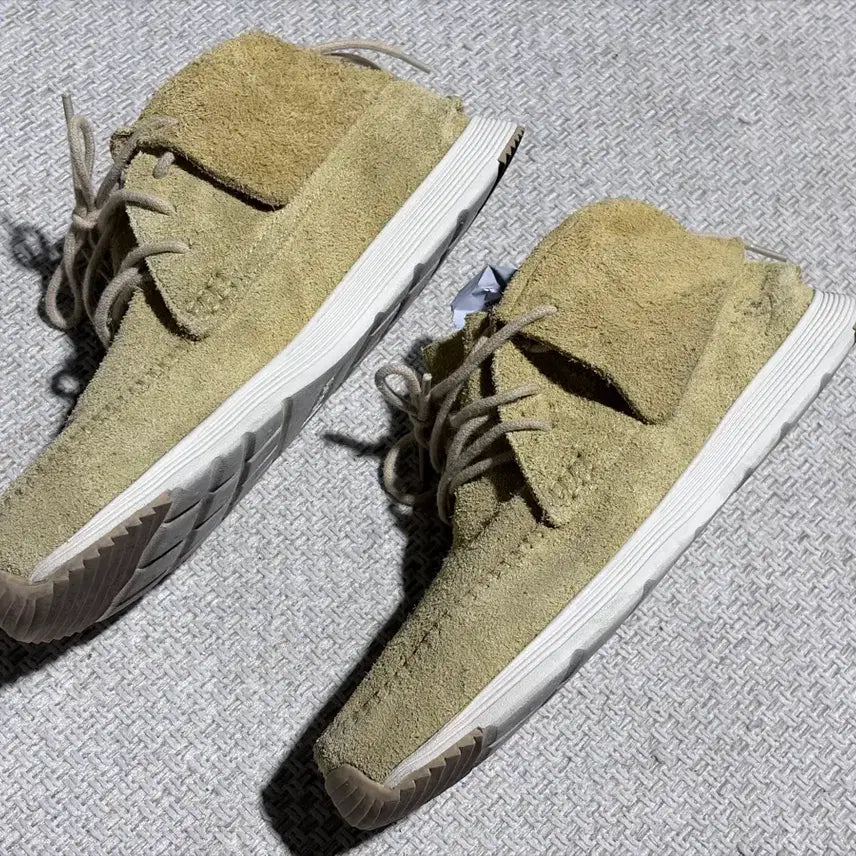 [BUNJANG] RANSOM Suede Moccasins Beige / RANSOM 스웨이드 모카신 캐주얼화