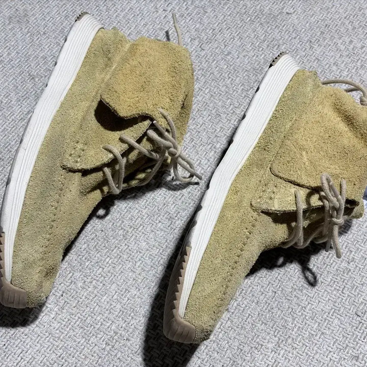[BUNJANG] RANSOM Suede Moccasins Beige / RANSOM 스웨이드 모카신 캐주얼화