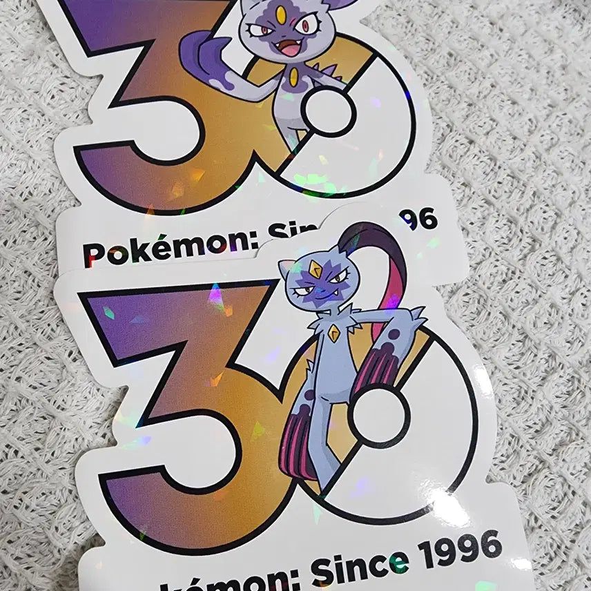 [BUNJANG] Pokemon 30th Anniversary Stickers: Sentret &amp; Furret / 포켓몬 30주년 스티커 포푸니 , 포푸니크 팝니다 :)