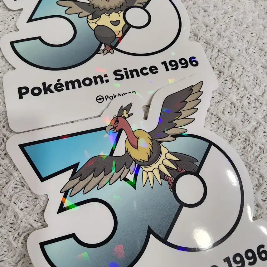 [BUNJANG] Pokemon 30th Anniversary Stickers / 포켓몬 30주년 스티커 벌차이 , 버랜지나
