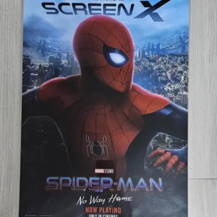 [BUNJANG] Spider-Man: No Way Home ScreenX Poster / 스파이더맨 노웨이홈 ScreenX 포스터