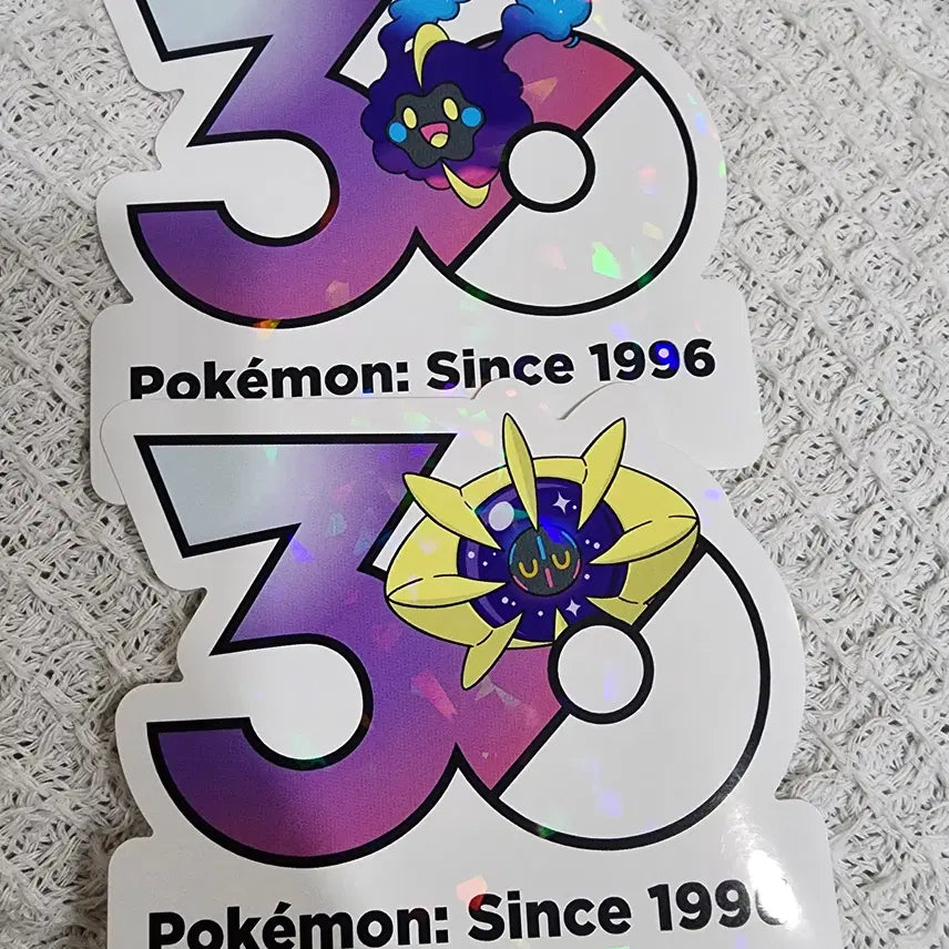 [BUNJANG] Pokemon 30th Anniversary Sticker Set: Cosmog &amp; Cosmoem / 포켓몬 30주년 스티커 코스모그 , 코스모움 팝니다 :)