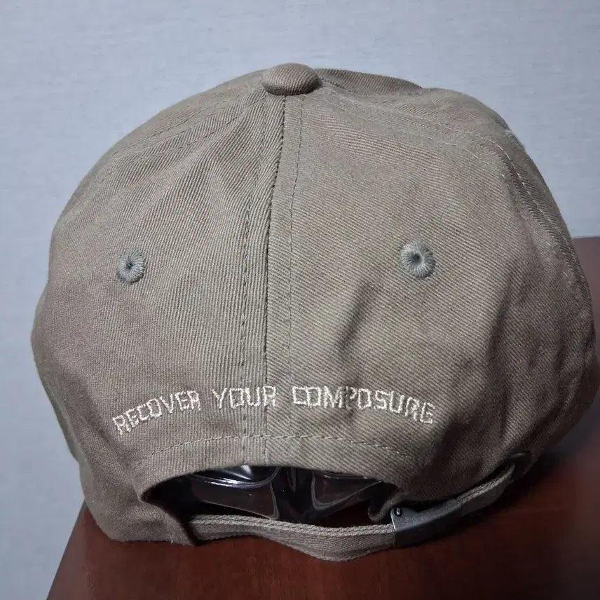 [BUNJANG] NEPA Cotton Ball Cap Hat (Brown) / 네파 볼캡 모자 (F)