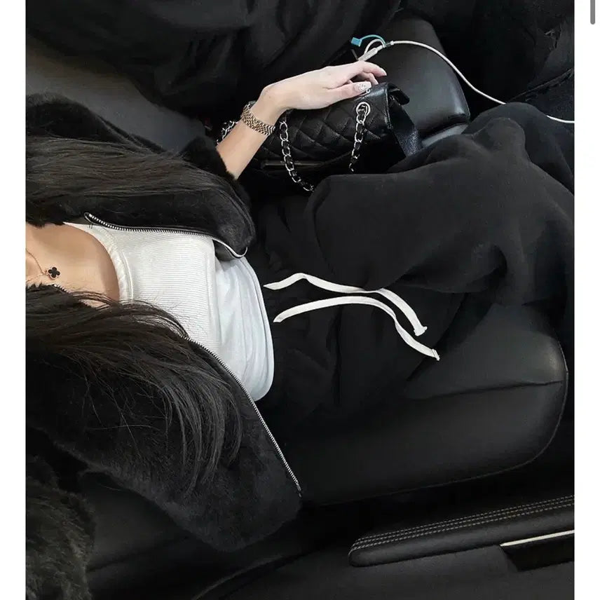 [BUNJANG] Classic Fleece Training Pants / 구즈 제작 양기모클래식 트레이닝pt