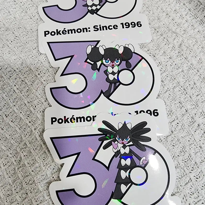 [BUNJANG] Pokemon 30th Anniversary Stickers: Goomy, Slakoth, Vigoroth / 포켓몬 30주년 스티커 고디탱, 고디보미 , 고디모아젤 팝니다 :)