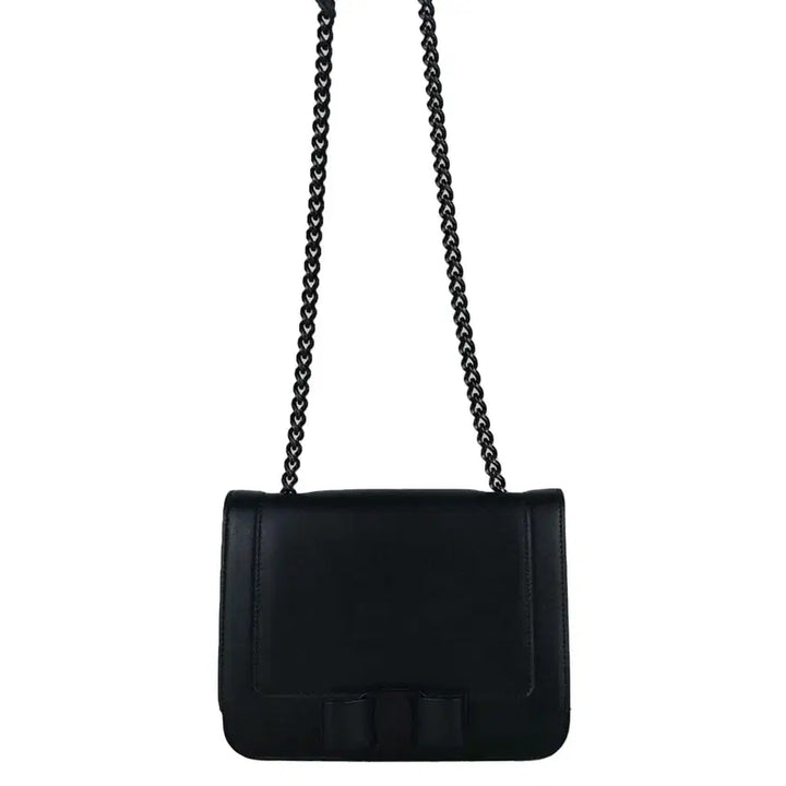 [BUNJANG] Salvatore Ferragamo Mini Vara Chain Crossbody Bag / 미니 페라가모 바라 체인 크로스백