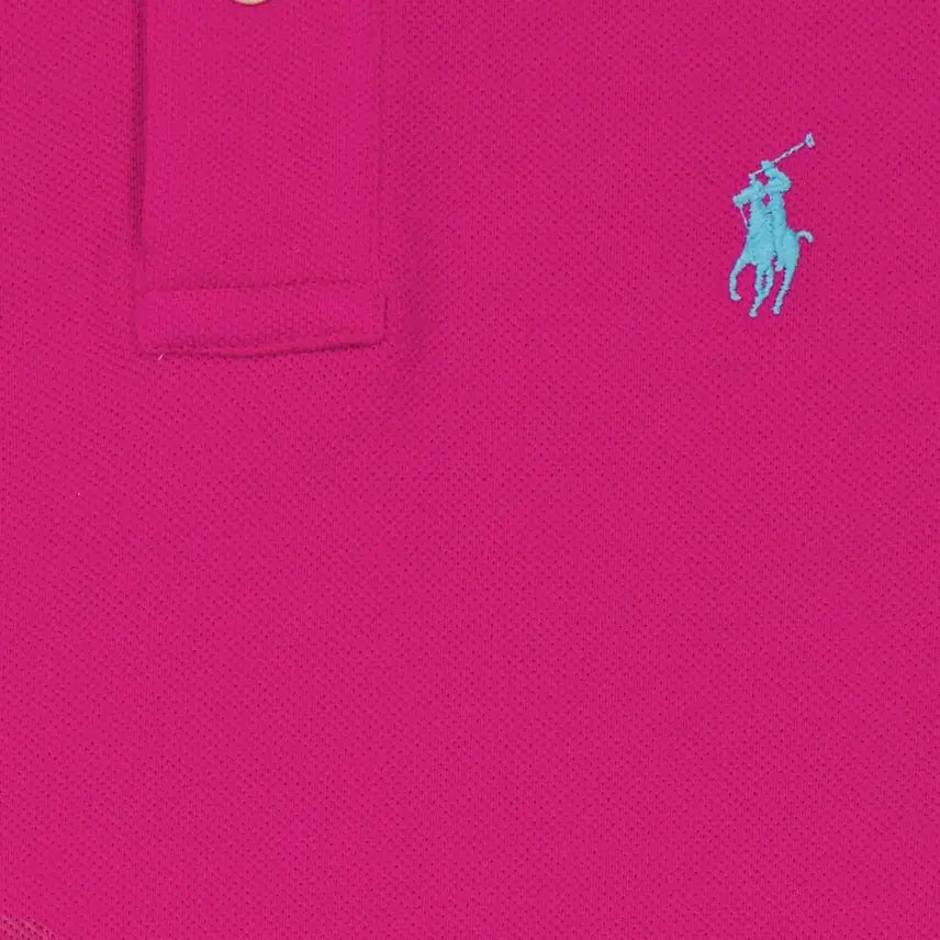 [BUNJANG] Polo Ralph Lauren Hot Pink Dress / 정품 폴로 랄프로렌 핫핑크 원피스 xxs,s (미국발송)