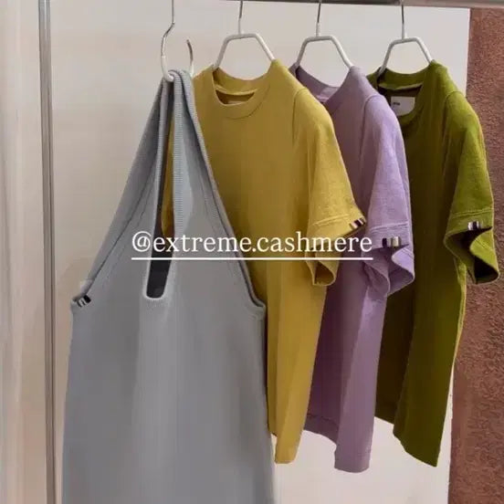 [BUNJANG] Extreme Cashmere Borsa Glass Shoulder Bag / 익스트림 캐시미어 borsa glass