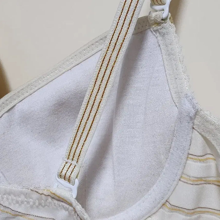 [BUNJANG] Piaso Striped Wire Bra (75AA) / PIASO 스트라이프 브라 75AA