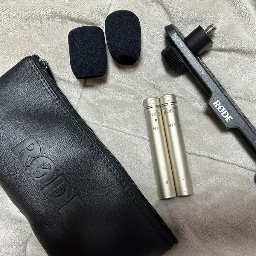 [BUNJANG] Rode NT5 Microphone Set (2 units) with Accessories / Rode NT5 마이크 2개 + 액세서리 풀세트