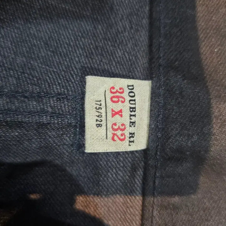 [BUNJANG] RRL Double RL Blackout 5-Pocket Denim Jeans 36/32 / RRL 더블알엘 빈티지 파이브포캣 블랙온블랙 36/32