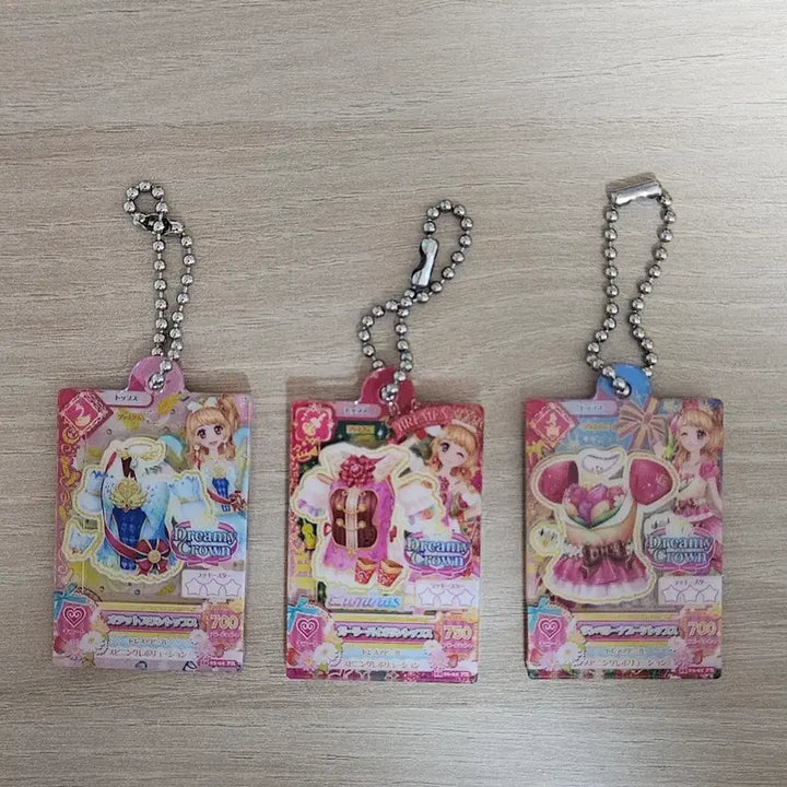 [BUNJANG] Aikatsu! Akari Akatsuki Acrylic Keyring Gacha Set / 아이카츠 아카리(하늘)아이엠스타 카드 아크릴 키링 가챠 1탄 일괄