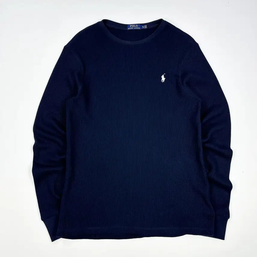[BUNJANG] Polo Ralph Lauren Classic Waffle Long Sleeve Navy XL / (XL) 폴로 랄프로렌 클래식 와플 롱슬리브 네이비