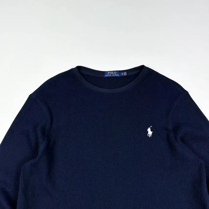 [BUNJANG] Polo Ralph Lauren Classic Waffle Long Sleeve Navy XL / (XL) 폴로 랄프로렌 클래식 와플 롱슬리브 네이비