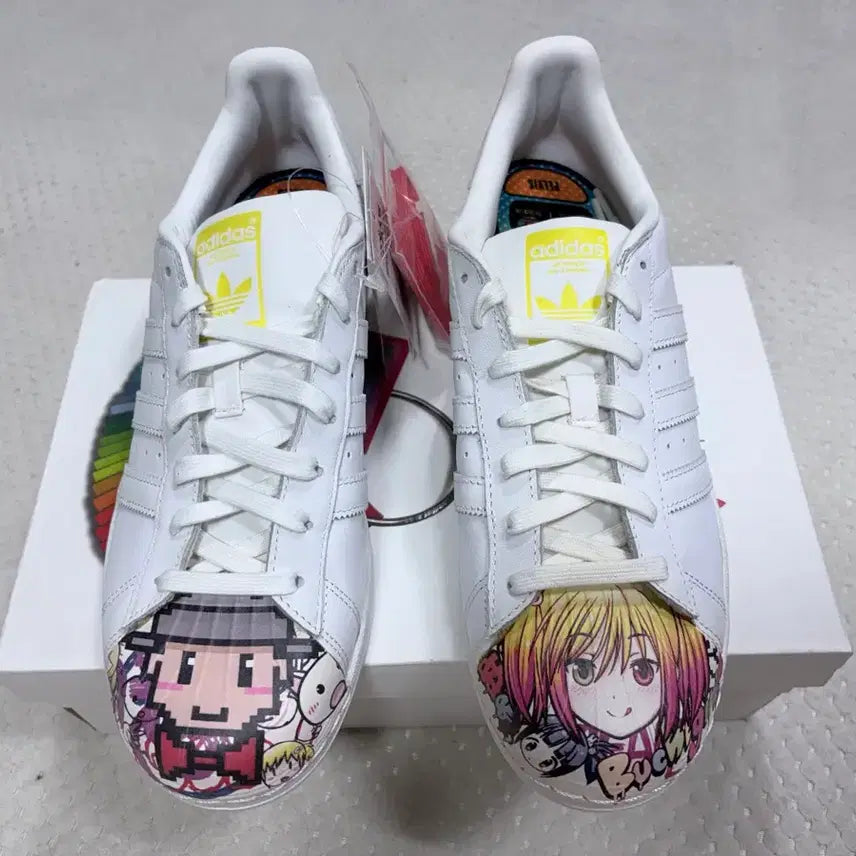 [BUNJANG] Adidas Superstar Pharrell Williams Custom Sneakers by Todd James / 아디다스 슈퍼스타 커스텀 운동화