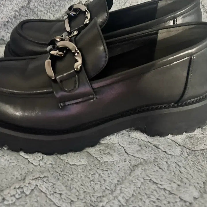 [BUNJANG] INTENSE Chain Loafers / INTENSE 블랙 체인 로퍼