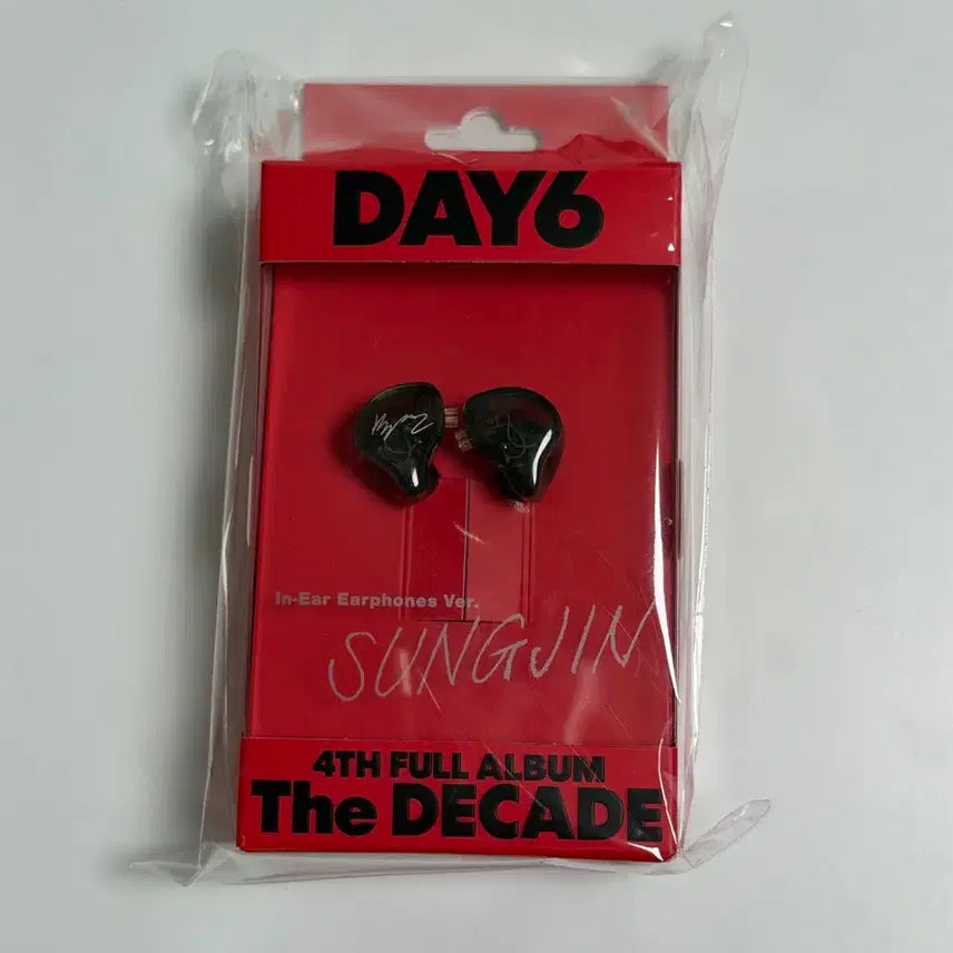 [BUNJANG] Day6 The Decade In-Ear Seongjin / (원가이하) 데이식스 더데케이드 인이어 성진