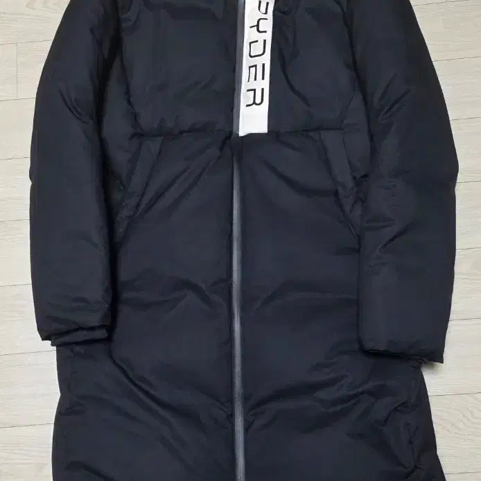 [BUNJANG] Spider Long Padding Black / 스파이더 롱패딩 블랙