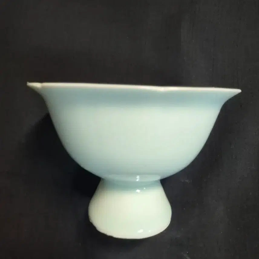 [BUNJANG] Celadon Porcelain Tea Cup and Saucer Set / 영청백자 송백자 잔 잔대 찻잔 완