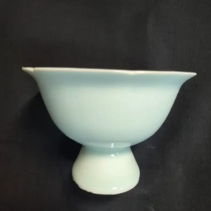 [BUNJANG] Celadon Porcelain Tea Cup and Saucer Set / 영청백자 송백자 잔 잔대 찻잔 완