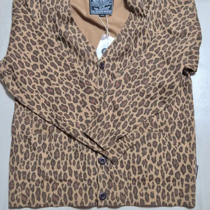 [BUNJANG] Hysteric Glamour Leopard Cardigan / 히스테릭글래머 레오파드 가디건