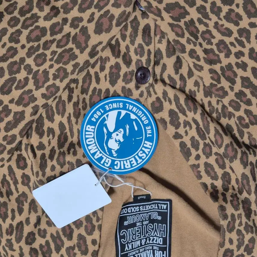 [BUNJANG] Hysteric Glamour Leopard Cardigan / 히스테릭글래머 레오파드 가디건