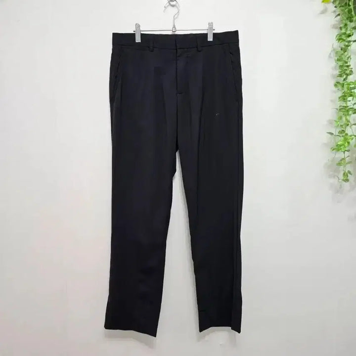[BUNJANG] Theory Homme Wool Blend Black Slacks Pants / 띠어리옴므 울 블렌드 정장바지