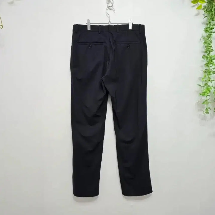 [BUNJANG] Theory Homme Wool Blend Black Slacks Pants / 띠어리옴므 울 블렌드 정장바지
