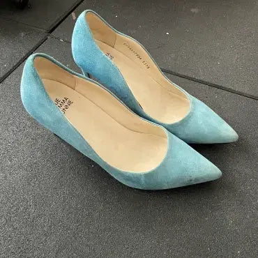 [BUNJANG] SUECOMMA BONNIE Suede Heels (Size 375) / 375) 슈콤마보니 스웨이드 힐