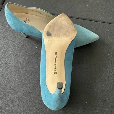 [BUNJANG] SUECOMMA BONNIE Suede Heels (Size 375) / 375) 슈콤마보니 스웨이드 힐