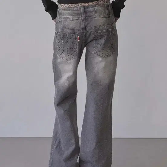 [BUNJANG] Sculptor Union Jack Engineered Denim Pants / 스컬프터 Union Jack Engineered Denim Washed